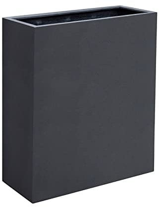 ESCHBACH® Pflanzkübel HIGH Box 60 Anthrazit Schwarz Raumteiler * 60 x 24 x 74 cm * 10 Jahre Garantie