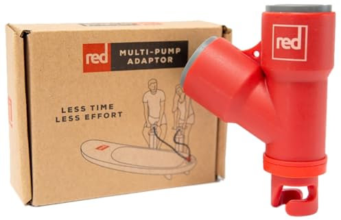 Red Original SUP Paddleboard Multi Pump Adaptor (compatible with all HR valve fittings and a range of boards)
