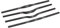 BUCKLOS Carbon Mountainbike MTB Lenker 25,4/31,8 mm – Fahrrad 660-760 mm Flach/Riser Lenker Leichter Lenker Geeignet für Ebike/Fatbike/DH/XC