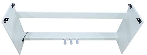 FBT E-CHORD WS10 WHT - Supporto Stand in legno per Pianoforte FBT E-Chord SP10 con pedaliera a 3 leve, Bianco