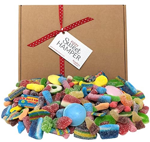 Fizzy Sweet Letterbox Gift Large - Perfect Fizzy & Sour Pick & Mix Hamper for Birthday, Easter, Christmas, Thank You...