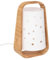 Atmosphera - Lampe enfant Étoiles - bambou et cuivre - blanc - H27 cm