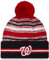 New Era Sport Cuffed Beanie Mütze mit Bommel – MLB erhöhte Manschette Knit Toque Cap, Rot/Ausflug, einfarbig (Getaway Solids), Einheitsgröße
