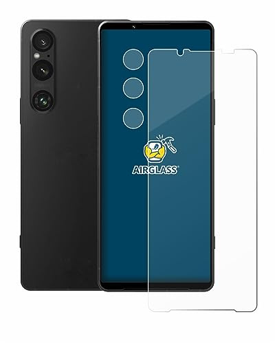 BROTECT Schutzglas für Sony Xperia 1 V | (Display+Kamera) Transparenter Displayschutz Made in Germany Schutzfolie Panzer Folie Glas 9H Einfache Montage Clear
