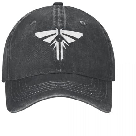 YUONME Baseballmütze Last of Us Unisex-Stil Baseballkappe Glühwürmchen Logo Standard-Jeanskappen Hut Outdoor-Aktivitäten Sonnenhut Geschenk