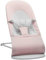 BabyBjörn Babywippe Balance Soft, Gewebt/Jersey, Hellrosa/Grau