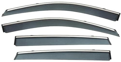 PERFECC Car Windabweiser Für Audi Q3 2019-2021,Regenabweiser Autofenster Regenabweiser Seitenscheiben-Windabweiser