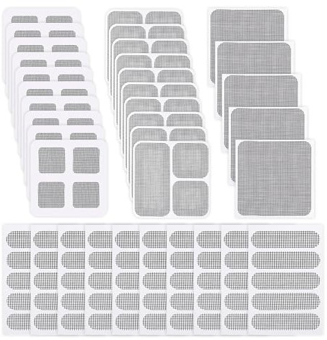 35 Stück Fliegengitter Reparatur Set,Fliegengitter Reparatur Klebeband,Fliegengitter Fenster Reparatur,Stark Selbstklebend Glasfaser,Mücken Vorbeugen,Fliegengitter Reparatur Set Patch,Mesh Repair Tape
