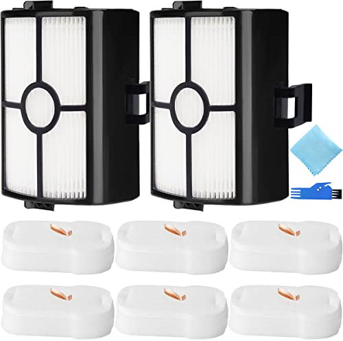 EATBALE Filter Kit für Shark HZ500EUT HZ500EU Aufrechter Staubsauger mit Kabel, 2 HEPA Filter, 6 Schaumstoff- und Filzfilter, Ersatzteile für Shark Staubsauger Zubehör