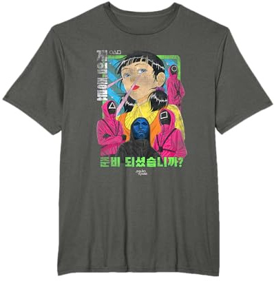 Squid Game Evil Group Anime T-Shirt