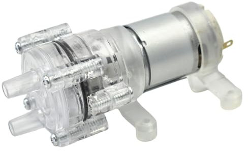 CONQUERALL DC 12V 385 Bomba Autocebante de Diafragma Resistente a Altas Temperaturas Accesorios para Pecera, Dispensador de Agua