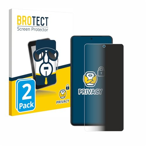 BROTECT Blickschutzfolie für ASUS ROG Phone 8 | 2 Stück Anti-Spy Displayschutz Made in Germany Smartphones und Handys Privacy Screen Protector Blaulichtfilter Klare Folie