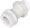 Solvent Weld Overflow Tank Connector 21.5mm Bent White, Colour White, Diameter 21.5mm, 1 in Pack