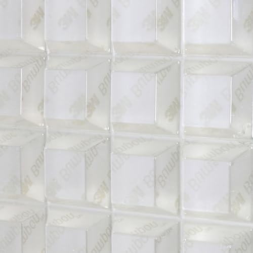 3M Bumpons SJ 5323 20,5 mm quadratisch, 7,6 mm Höhe, 36 Stück | Gerätefüße selbstklebend transparent