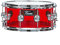 Fame Crystallica Snare 14x6,5 Red Acryl - Snare Drum