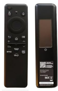 azurano Fernbedienung für Samsung BN59-01432D, BN59-01432A, TM2360E, SOLAR, USB-C, Voice - Sprachfernbedienung