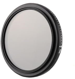 AYXAMO Filtro Nd, Filtri Nd Filtro ND a densità Neutra variabile con Fader Ultra Sottile ND2-400 da 82 mm 82 mm Uso apto para Obiettivo DSLR ND2 ND4 Regolabile da ND8 a ND400