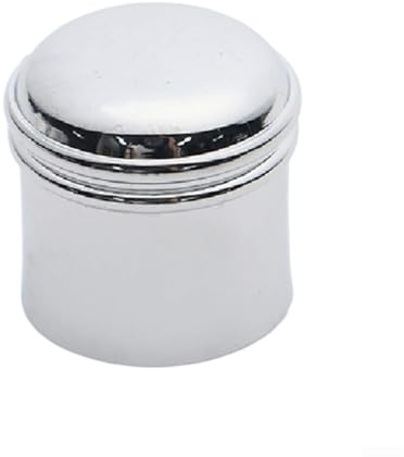 Pumixiy Modern Shower Diverter Handle Pull Cap Replacement Copper Bathroom Faucet Switch Water Flow Control Valve Cover Size 20X18mm Silver Finish(B)