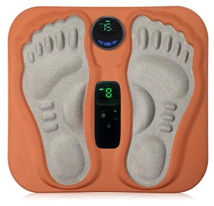 Hermhoffer® Fußmassagegerät Pro, Fußmassage - Intelligenter Puls-Mikrostrom, Sechs Modi, 15 Intensitätsstufen, Lindert Effektiv Beinmuskelschmerzen