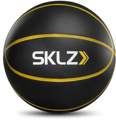 SKLZ Bashhhketball Pro Silent Basketball Quiet Practice | Schwarz; Offizielle Größe & Gewicht; Realistischer Sprung; Leise Leistung; Ideal für Indoor-Spielbetrieb für alle