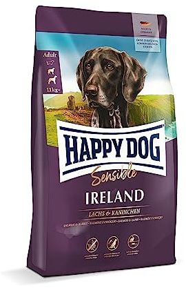 Happy Dog 03538 - Supreme Sensible Ireland Lachs und Kaninchen - Trockenfutter für ausgewachsene Hunde - 12,5 kg Inhalt