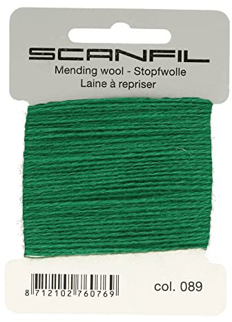 Scanfil Darning Yarn Green 15m Metre 40020-089
