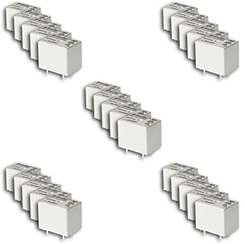 Finder 361190244011 Relay Circuit Board RT I, 10 A Power Supply 24 VDC Contacts Without Cadmium Washable RT III in 25 Units