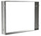 Emco Einbaurahmen für Badezimmerspiegelschrank Prime (103 cm Breite), Rahmen für hochwertigen Lichtspiegelschrank als Unterputz-Modell, zum passgenauen und sicheren Einbau, Aluminium