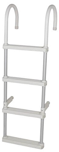 Oceansouth Badeleiter Aluminium (Leiter 4 Schritt Aluminium)