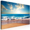 murando - Grand Tableau Paysage 170x85 cm - Impression sur Toile XXL Format Tableau Panoramique Moderne Géant Décoration Horizontal Murale Chambre - Plage c-B-0384-ak-e
