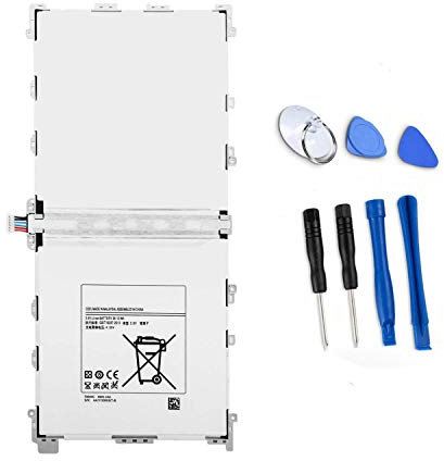ASKC 3.8V 9500mAh T9500E Tablet Batteria per Samsung Galaxy Note Pro 12.2 WiFi SM-P900 SM-P901 SM-P902 SM-P905 SM-P907A P9000 P9010 Series T9500C T9500U GH43-03980A with Tools
