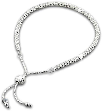 SilberDream Himbeerkette Armband 24cm Damen Armschmuck 925 ECHT Silber SDA7003J Silber Armband