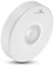 Maclean W MCE293 Infrarot-Bewegungssensor mit Dämmerungsschalter 360° IP65 Sensor Erfassungsbereich bis 8m, 220 V, Weiß