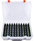 Alcohol Ink Storage Case and Paint Carrying Organizer, Miniature Holder Fits 77pcs Bottles of Alcohols Inks, Paints Set and Dynamic Tattoo Ink with Foam Insert. Multiple-use Travel Container(Box Only)