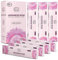 Raajsee Räucherstäbchen, 12 Stück, je 15 g, 100 % organisch, handgerollt, perfekt für Kirche, Aromatherapie, Entspannungsmeditation (Rose)