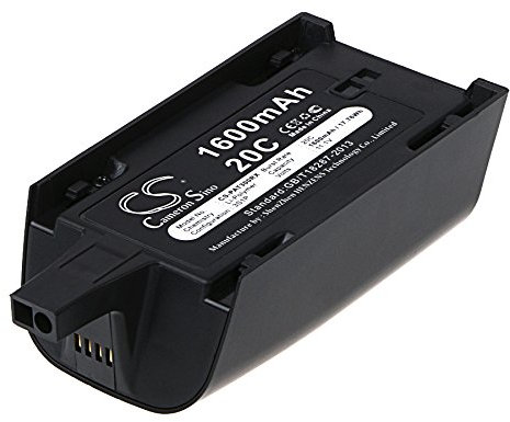 TECHTEK Battery 1600mAh compatible with [Parrot] Bebop Drone 3.0, Bebop Drone Skycontroller, Mini Quadcopter, Bedop First replaces FBA