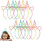 Sunshine smile 12 Stück Einhorn Haarreif Kinder, Haarreif Damen,Haarreifen Einhorn,Einhorn Stirnband Kinder,Einhorn-Haarband Kinder,Einhorn-Stirnband,Haarband für Mädchen,Einhorn-Partyhüte für Kinder