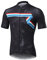 BERGRISAR Kurzarm Fahrradtrikot Herren Radtrikot mit Reißverschluss Taschen Trikots für MTB Mountainbike, Schwarz, X-Large