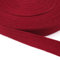 Baumwolle Schrägband,25 Yards x 20mm Einfassband Köperband Nahtband Baumwollband Textilband Fischgrätenband Köperband Wimpelband Twillband Webbing Band für Schneidern DIY-Nähen Basteln,Weinrot