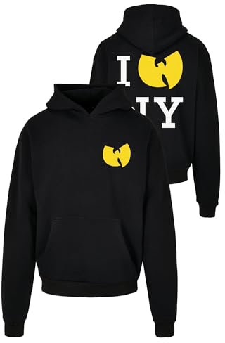 Mister Tee Herren WU Tang Loves NY Hoody XL Black
