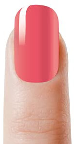 NagelGlück® Nagelfolie | 32 einfarbige Nagelfolien zum aufkleben | Nagelfolie selbstklebend, Nail Stickers, Nail Wraps, Nagellack zum aufkleben, Nagelfolien Starterset (Coral)