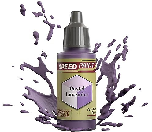 The Army Painter Speedpaint Pastel Lavender 2.0, Single Acrylic Paint 18ml One-coat Painting Soloution For Fantasy Tabletop Miniatures Like Warhammer 40k and Dungeons And Dragons Figures