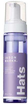 Jason Markk Hat Cleaner, Ready-To-Use Foam, Cap Cleaning, Ideal for Headwear, Safe for Cotton, Wool, Felt, Corduroy, Polyester, 7oz