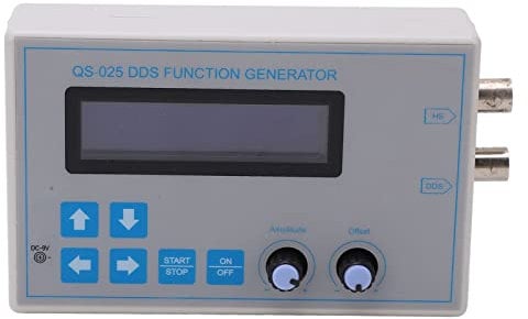 Generador de Onda Sinusoidal de Diente de Sierra, 1‑65534 Hz DC 9V DDS Generador de Función Sinusoidal, Cuadrada, Generador de Señal de Forma de Onda de Diente de Sierra,