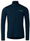 VAUDE Herren Pullover Longsleeve Fleece-Pullover Halfzip-Fleece-Pullover Livigno Halfzip II, Farbe:Blau, Artikel:-179 Dark sea, Größe:M