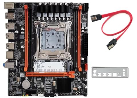 AMIUHOUN X99H Desktop Motherboard LGA2011-V3 B85 Chip DDR3X4 ECC Server Memory Slot M.2 NVME PCI-E 3.0 X16 SATA3.0 für PC Zubehör