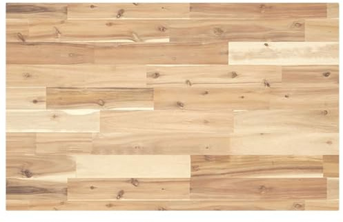 vidaXL Schreibtischplatte Unbehandelt 120x50x4 cm Massivholz Akazie