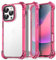 AICase Neon Hot Pink Bounce Case for iPhone 16 Pro, Cute Women Girly Girl Shockproof Translucent Protective Durable Trendy Pretty Aesthetic Hard Preppy iPhone Case for iPhone 16 Pro