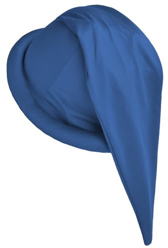 TAXTYHRE Zwerg Gnom Hut, Zwergenmütze Erwachsene, Wichtelmütze Erwachsene, Zipfelmütze Erwachsene Lang, Zwergen Zipfelmütze,Elfenmütze, Perfekt für Partys und Rollenspiele mit Märchenmotto(Blau)