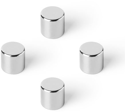 STRONG MAGNETS Neodym Magnet - Rund 10 x 10 mm - 200 Stück - Extra stark, hält bis 3,6kg - Für Magnettafel, Kühlschrank, Whiteboard, Pinnwand, Büro